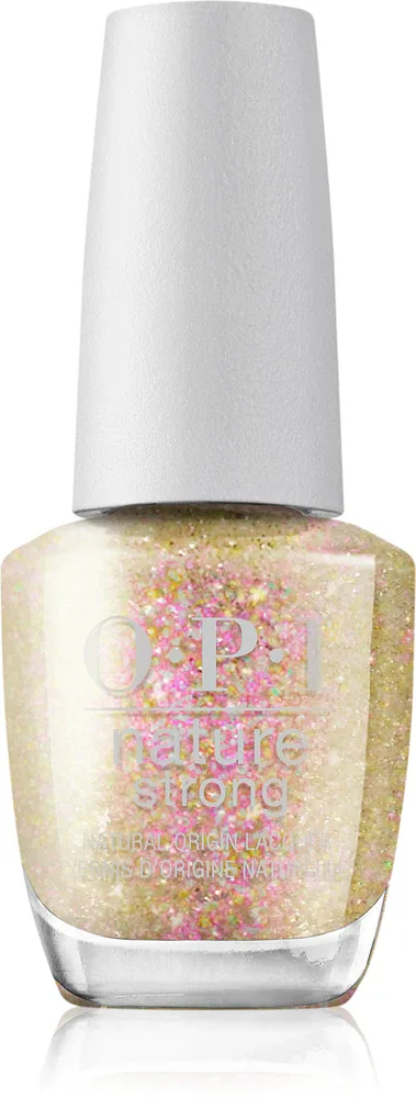 OPI Nature Strong - Лак для ногтей Give a Garnet, 15 мл, оттенок Mind-full of Glitter