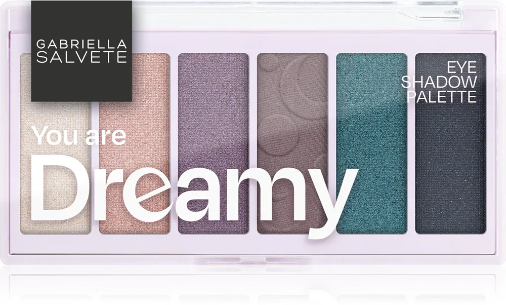 Gabriella Salvete Eyeshadow 6 Shades Palette - Палетка теней для век: палетка теней для век, 12 г, оттенок You are Dreamy
