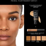 NARS Pure Radiant Tinted Moisturizer - Тонирующий крем с SPF 30, увлажняющий, 50 мл, оттенок SANTIAGO — фото 7