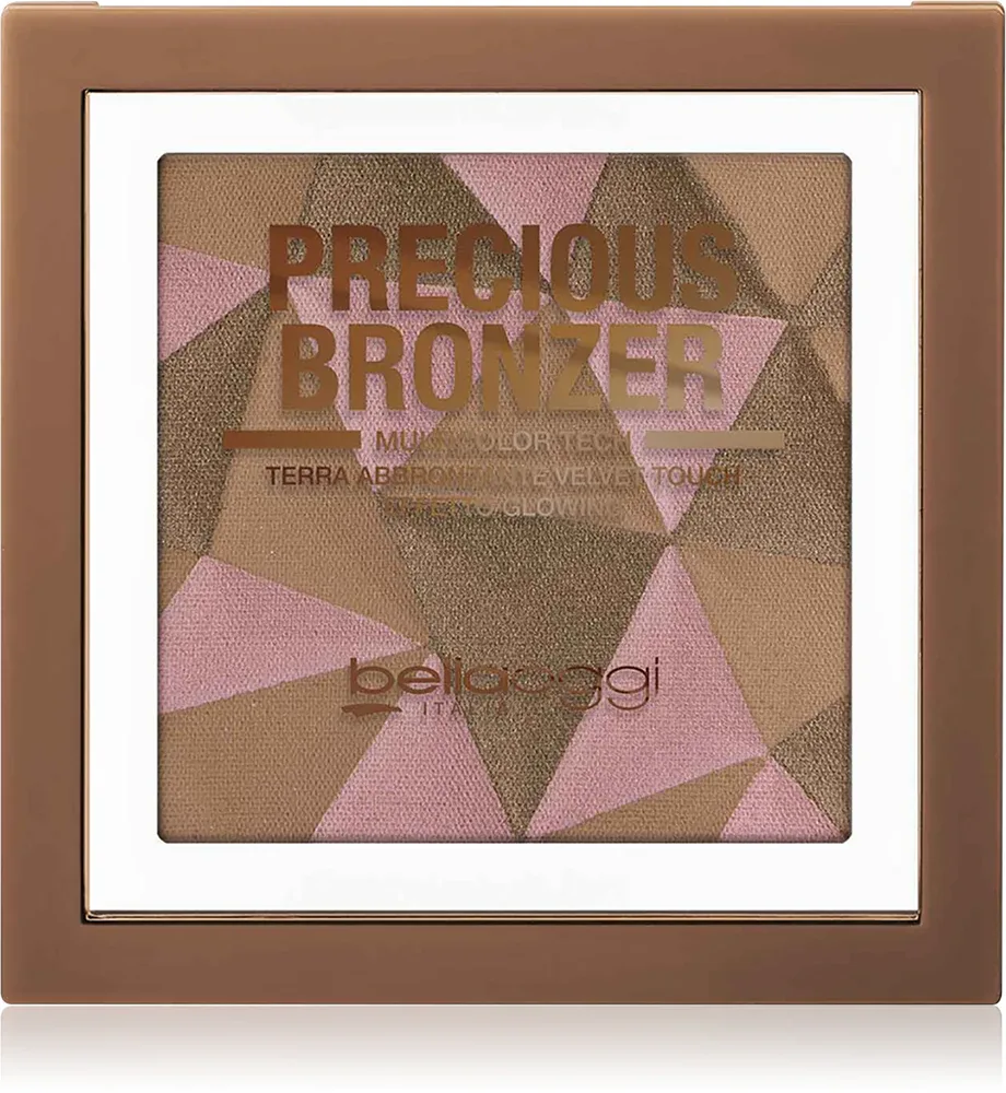 bellaoggi Precious Bronzer Multicolor Tech - Компактная бронзирующая пудра, 9 г, оттенок Warm Sun