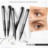 Nanobrow Microblading Pen - Точный водостойкий карандаш для бровей, 1 мл, оттенок Espresso — фото 7