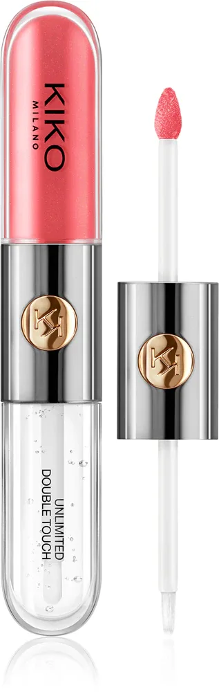 KIKO Milano Unlimited Double Touch - стойкая жидкая помада, 6 мл, оттенок 110 Spicy Rose 6 мл (KKM03521)
