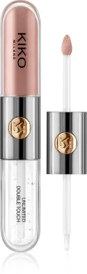 KIKO Milano Unlimited Double Touch - стойкая жидкая помада, 6 мл, оттенок 130 Antique Brass
