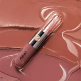 KIKO Milano Unlimited Double Touch - стойкая жидкая помада, 6 мл, оттенок 106 Satin Ruby Red — фото 4