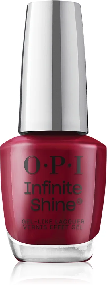 OPI Infinite Shine Silk - Лак для ногтей с гелевым эффектом Malaga Wine, 15 ml