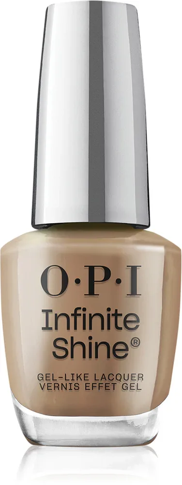 OPI Infinite Shine Silk - Лак для ногтей с гелевым эффектом Times Infinity, 15 мл, оттенок Livin' La Vida Mocha