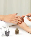 OPI Infinite Shine Silk - Лак для ногтей с гелевым эффектом Times Infinity, 15 мл, оттенок Livin' La Vida Mocha — фото 3