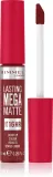 Rimmel Lasting Mega Matte - Легкая матовая помада в жидкой форме на 16 часов, 7 мл, оттенок Ruby Passion — фото 1