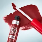 Rimmel Lasting Mega Matte - Легкая матовая помада в жидкой форме на 16 часов, 7 мл, оттенок Ruby Passion — фото 4