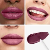 Rimmel Lasting Mega Matte - Легкая матовая помада в жидкой форме на 16 часов, 7 мл, оттенок Rock Me Purple — фото 3