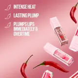 MAYBELLINE NEW YORK Lifter Plump - Блеск для губ с эффектом увеличения, 5 мл, оттенок 003 Pink Sting — фото 3