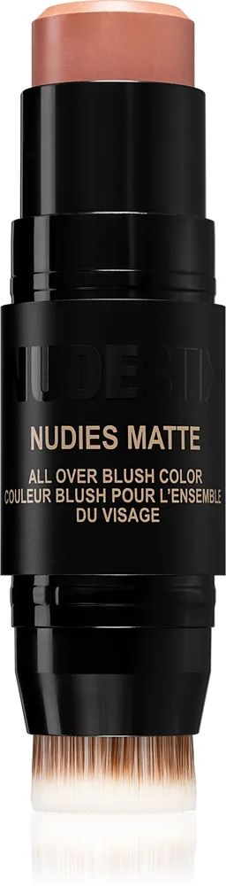 Nudestix Nudies Matte - Многофункциональный косметический продукт для макияжа глаз, губ и лица, 7 г, оттенок Nude Peach