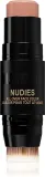 Nudestix Nudies Matte - Многофункциональный косметический продукт для макияжа глаз, губ и лица, 7 г, оттенок Bare Back — фото 1