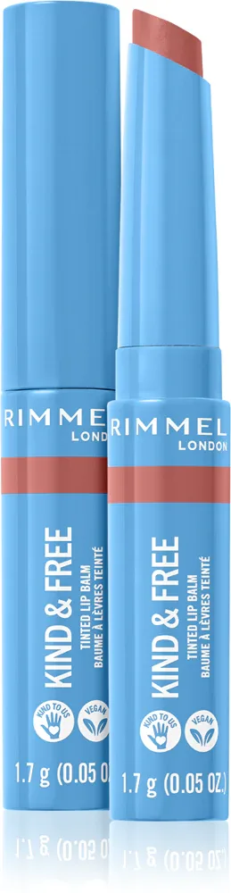 Rimmel Kind & Free - Тонирующий бальзам для губ, 1 г, оттенок 002 Apricot Beauty