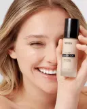 NOBEA Day-to-Day Fluid Foundation - Тональная основа: Трвалый подклад, 28 мл, оттенок 06 True beige — фото 6