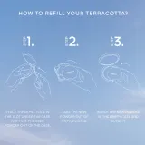 GUERLAIN Terracotta Light - Розово-светящий бронзирующий порошок - заполнитель, 10 г, оттенок 01 Light Warm — фото 6
