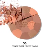 GUERLAIN Terracotta Light - Розово-светящий бронзирующий порошок - заполнитель, 10 г, оттенок 05 Deep Warm — фото 2