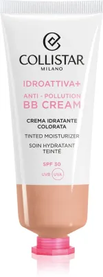 Collistar Face IDROATTIVA+ Tinted Moisturizer - Тонирующий крем с SPF 30, увлажняющий, 50 мл, оттенок 2 Medium