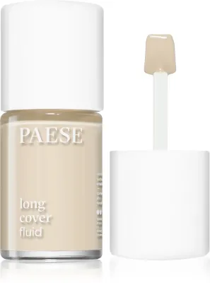 Paese Long Cover Fluid - Тональная основа в жидкой текстуре,75 Sand Beige, 30 мл, оттенок 0,5 Ivory
