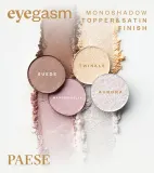 Paese Eyegasm Eyeshadow - Тени для век, 1 г, оттенок 18 Twinkle Dust — фото 5