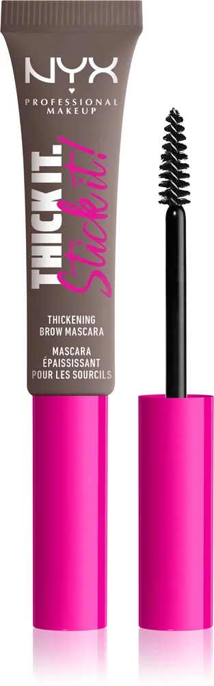 NYX Professional Makeup Thick it Stick It Brow Mascara - Тушь для бровей оттенок 05 Ash Brown, 7 ml