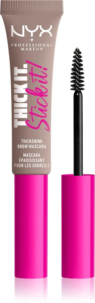 NYX Professional Makeup Thick it Stick It Brow Mascara - Тушь для бровей, 7 мл, оттенок 02 Cool Blonde