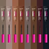 NYX Professional Makeup Thick it Stick It Brow Mascara - Тушь для бровей, 7 мл, оттенок 01 Taupe — фото 5