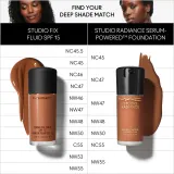 MAC Cosmetics Studio Radiance Serum-Powered Foundation - Подклад навилжающий, 30 мл, оттенок NC45 — фото 3