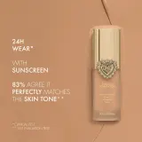 Dolce&Gabbana Flawless Everlast Foundation - Интенсивно маскирующий флюид с длительным действием SPF 20., 27 мл, оттенок 27N Medium Deep — фото 5