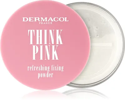 Dermacol Think Pink - Прозрачная пудра для лица, 10 г