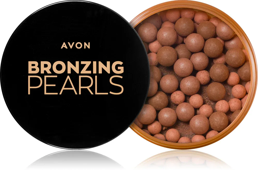 Avon Pearls - Пудра для загара в шариках оттенок Medium, 28 g