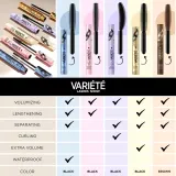 Eveline Cosmetics Variete Lashes Show - Водостойкая тушь, придающая объем и утолщающая ресницы, 10 ml — фото 2