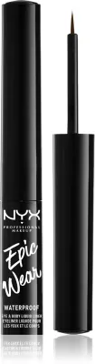 NYX Professional Makeup Epic Wear Liquid Liner - Жидкая матовая подводка для глаз, 3 мл, оттенок 02 Brown