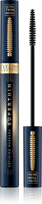 Eveline Cosmetics Superthin - Тушь для ресниц, удлиняющая и разделяющая., 6 мл