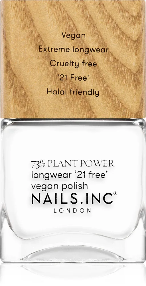 Nails Inc. Plant Power - Долговременный лак для ногтей, 14 мл, оттенок Free time it's me time