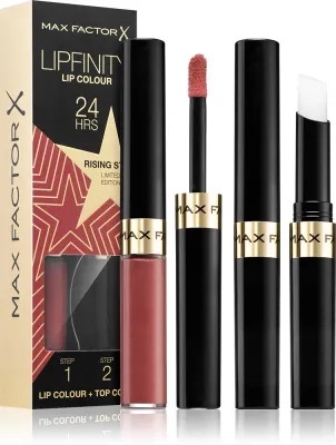 Max Factor Lipfinity Rising Stars - Долговременная помада для губ с бальзамом, 1 шт, оттенок 090 Starstruck