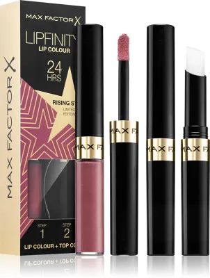 Max Factor Lipfinity Rising Stars - Долговременная помада для губ с бальзамом, 1 шт