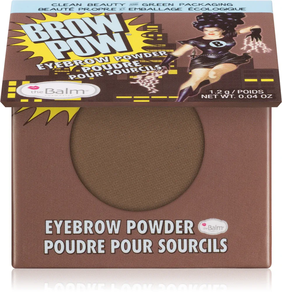 theBalm Browpow - Пудра для бровей в практичном магнитном футляре, 1 г, оттенок Blonde