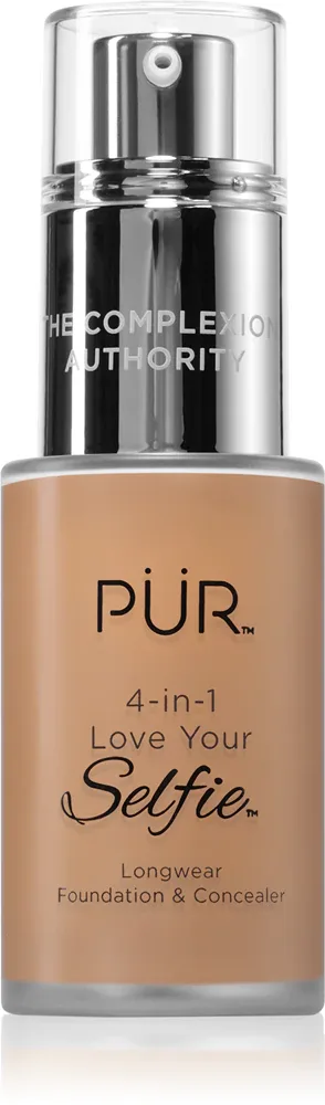 PÜR Cosmetics 4-in-1 Love Your Selfie - Тональная основа: подкладка и корректор 2 в 1, 30 мл, оттенок MG7