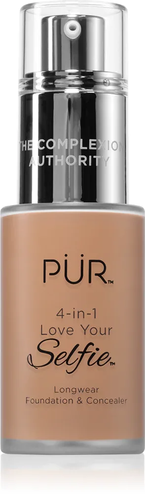 PÜR Cosmetics 4-in-1 Love Your Selfie - Тональная основа: подкладка и корректор 2 в 1, 30 мл, оттенок TN3