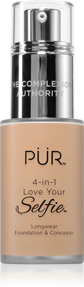 PÜR Cosmetics 4-in-1 Love Your Selfie - Тональная основа: подкладка и корректор 2 в 1, 30 мл, оттенок MG5