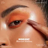 NYX Professional Makeup Ultimate Glow Shots - Блестящие тени для век в жидкой форме, 7 мл, оттенок 05 Highkey Lychee — фото 3