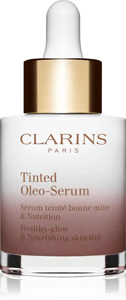 Clarins Tinted Oleo-Serum - Тональная основа: масляная сыворотка для выравнивания тона кожи., 30 мл, оттенок 10
