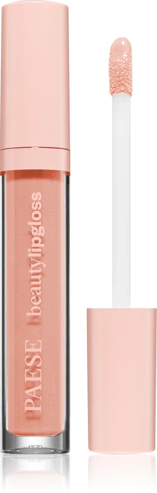 Paese Beauty Lipgloss With Meadowfoam Seed Oil - Увлажняющий блеск для губ, 3 мл, оттенок 01 Glassy