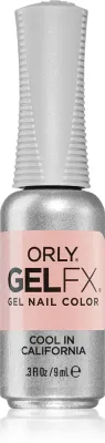 Orly Gelfx Gel - Гибридный лак для ногтей с использованием УФ / СВ-лампы, 9 мл, оттенок Cool In California