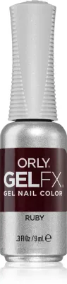Orly Gelfx Gel - Гибридный лак для ногтей с использованием УФ / СВ-лампы, 9 мл, оттенок Ruby