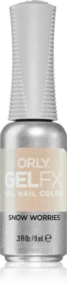 Orly Gelfx Gel - Гибридный лак для ногтей с использованием УФ / СВ-лампы, 9 мл, оттенок Snow Worries