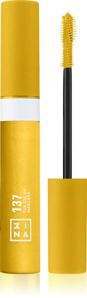 3INA The Color Mascara - Тушь для ресниц, 14 мл, оттенок 137 - Mustard yellow