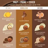 Danessa Myricks Beauty Yummy Skin Blurring Balm Powder - Компактное кремовое тональное основание, 18 г, оттенок 1 - Fair With Neutral Undertones — фото 5