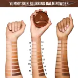 Danessa Myricks Beauty Yummy Skin Blurring Balm Powder - Компактное кремовое тональное основание, 18 г, оттенок 1 - Fair With Neutral Undertones — фото 7